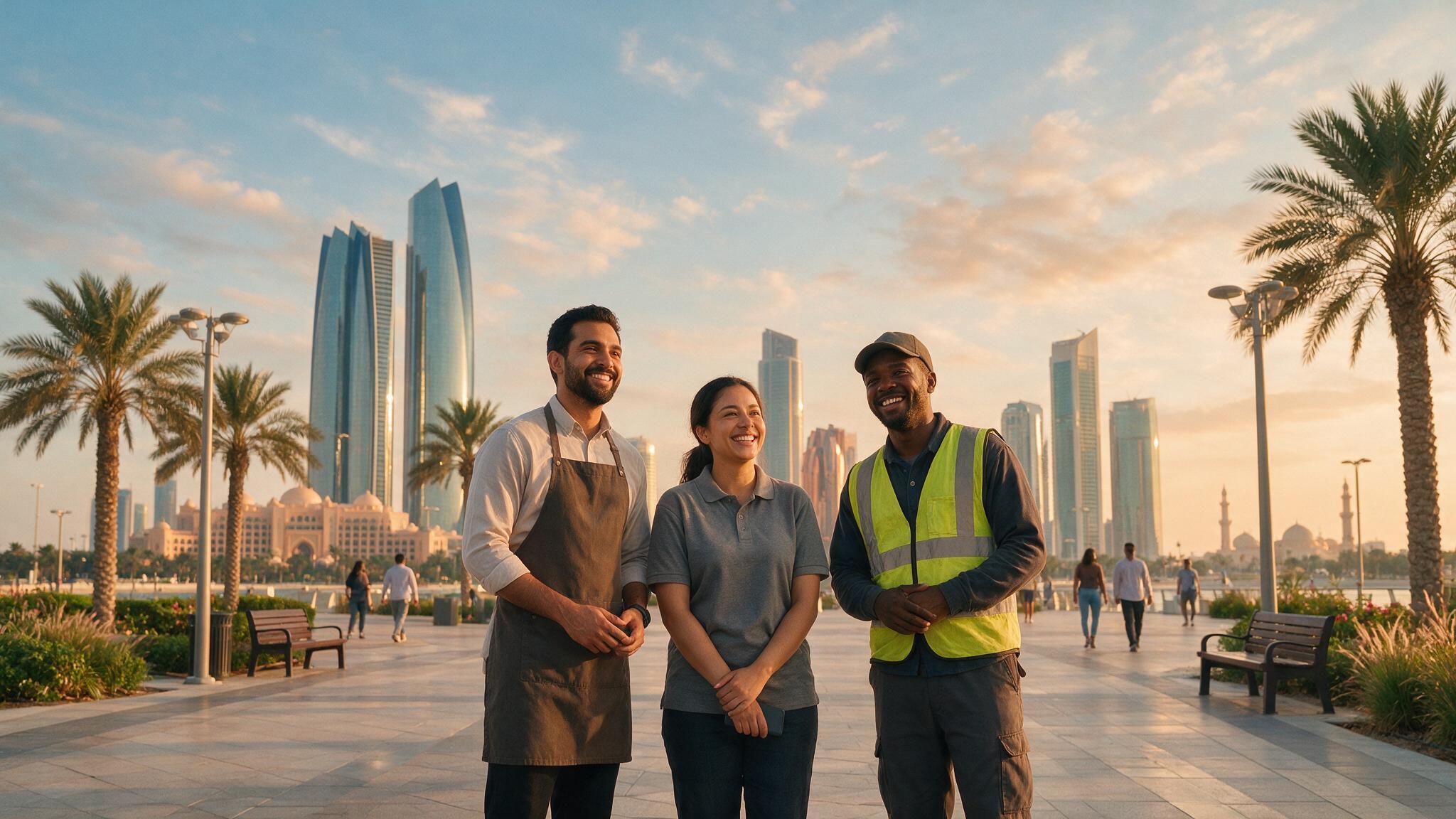 Frontline team in the UAE
